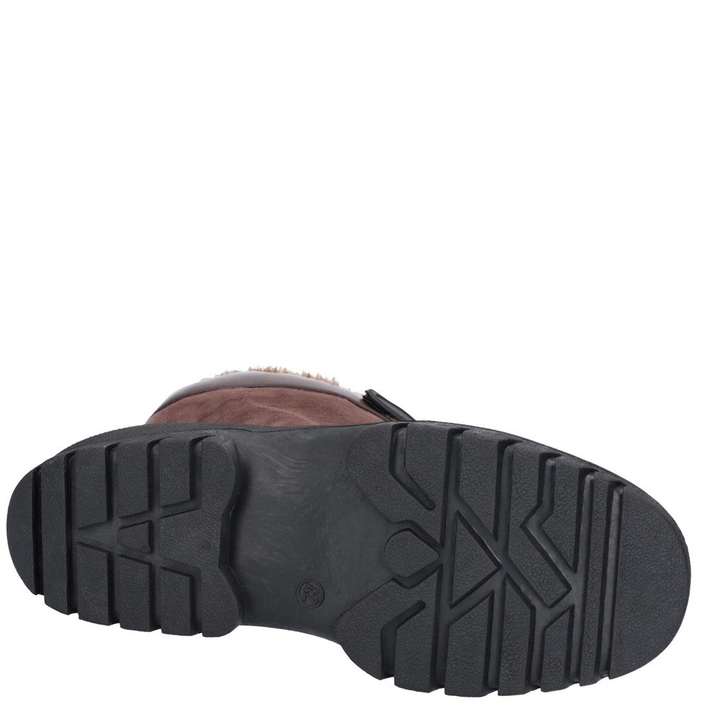 Mens Venture Waterproof Winter Boots Brown