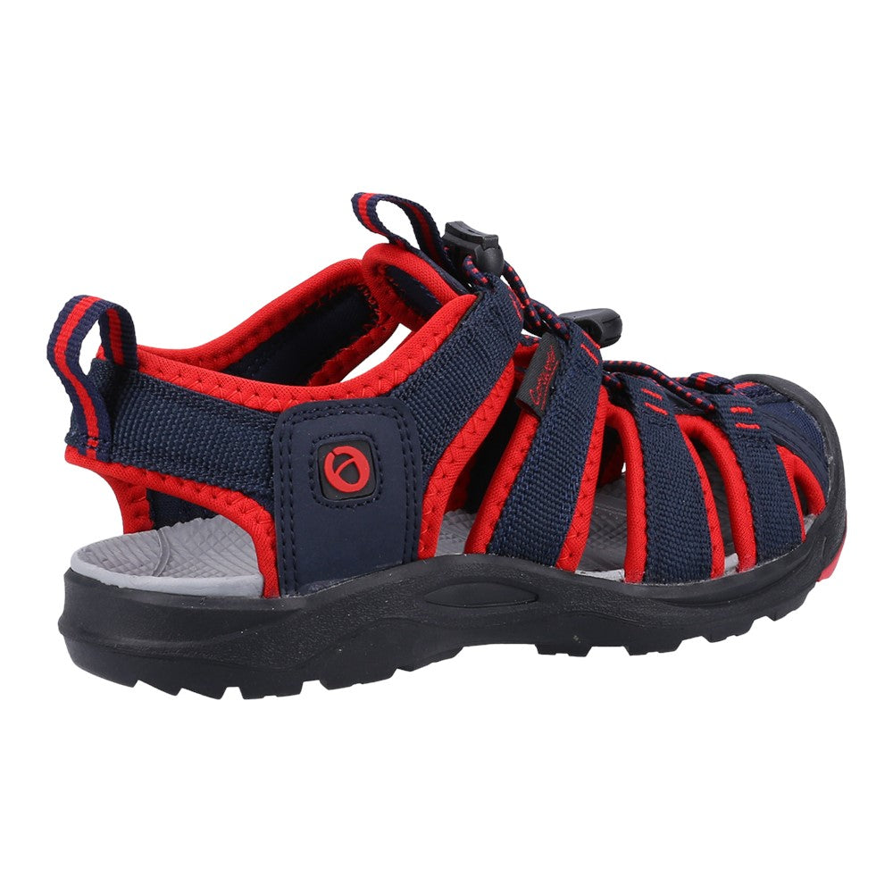 Senior Marshfield Recycled Sandals Navy Red