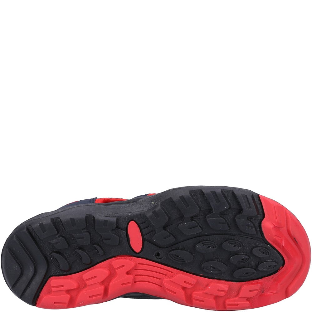 Junior Marshfield Recycled Sandals Navy Red