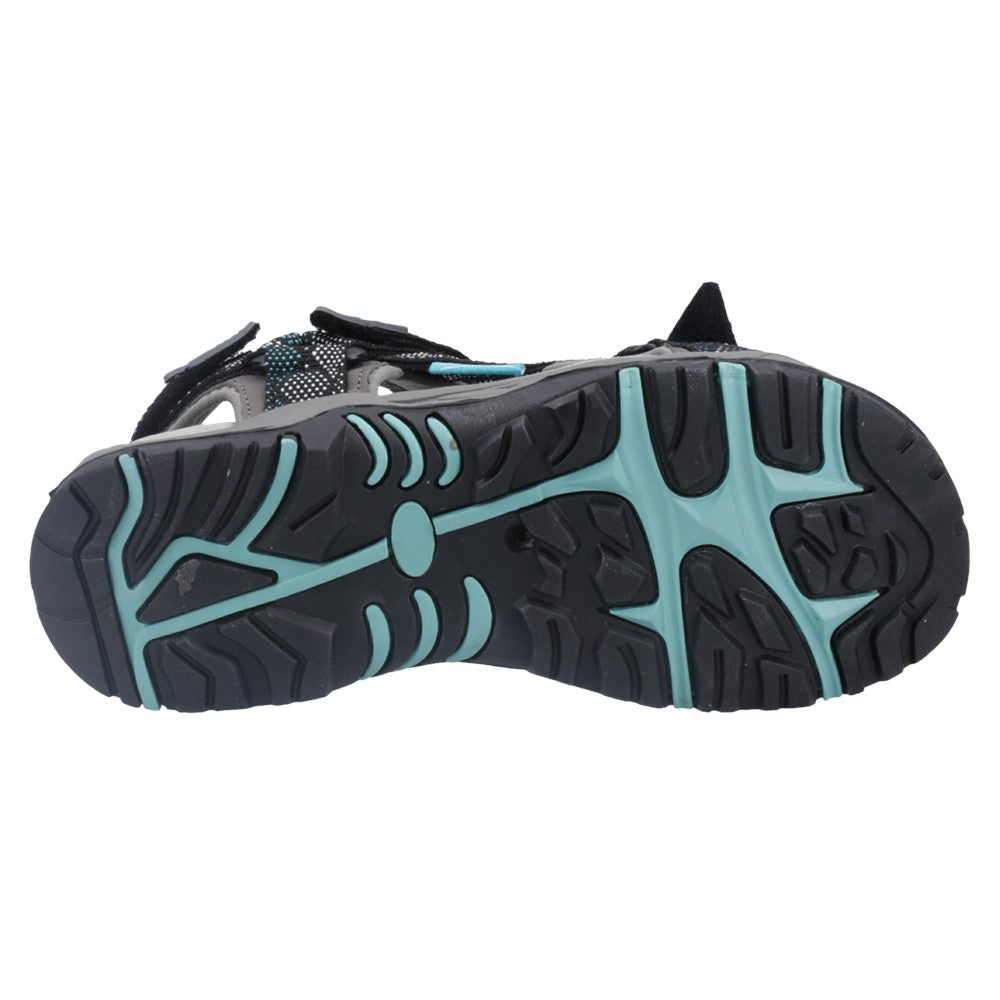 Foxcote Sandals Grey/Turquoise