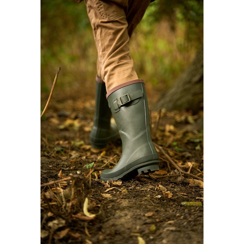 Kids Bowldown Wellingtons Green