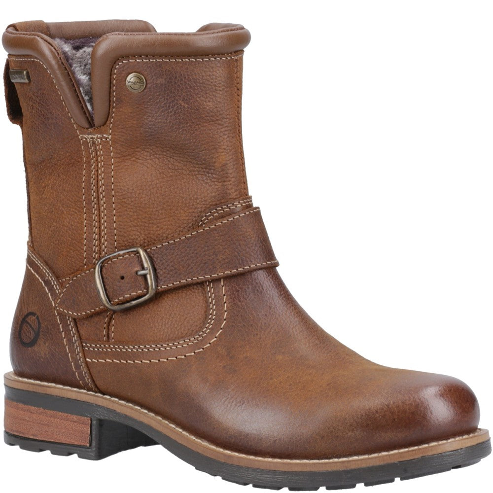 Kinsham Ankle Boots Tan Cotswold-Shoes - Main Image