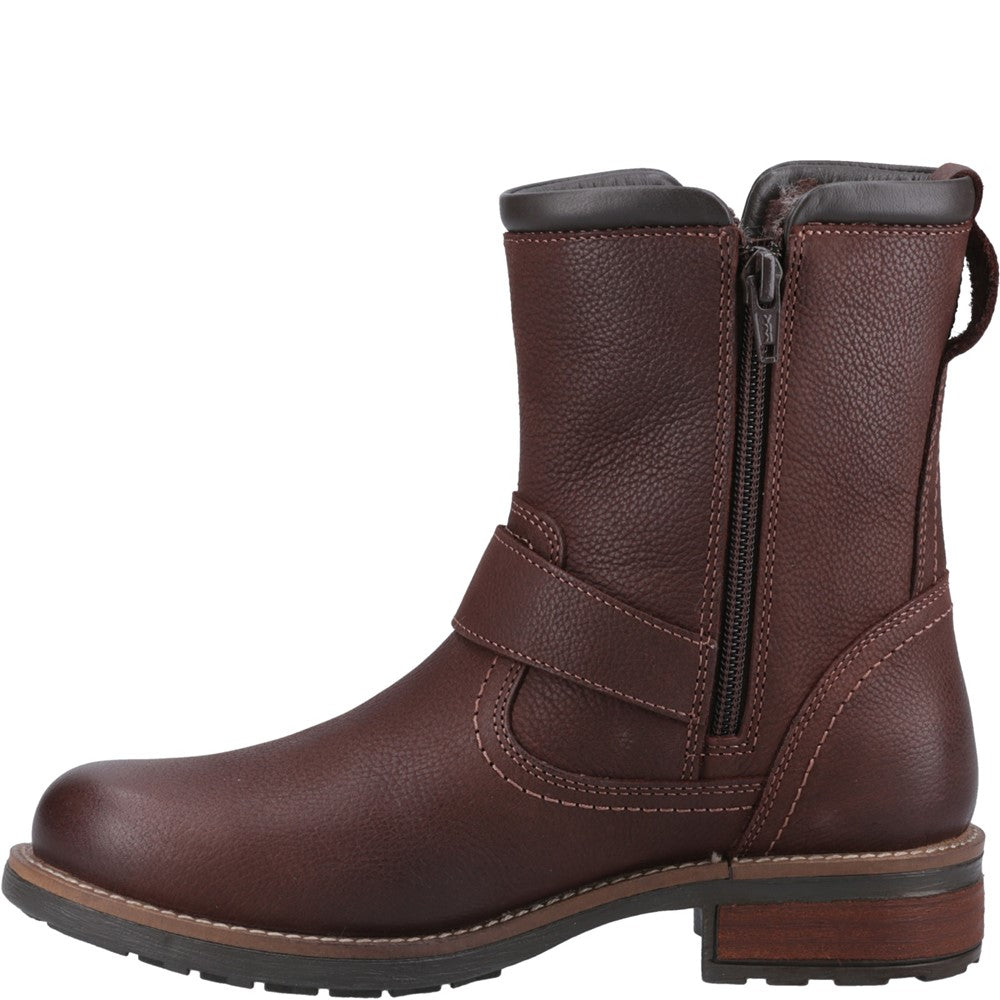 Kinsham Ankle Boots Brown