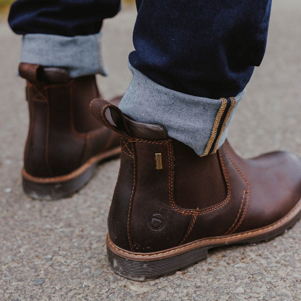 Leafield Boots Brown