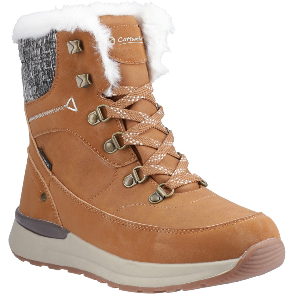 Sheephouse Hiking Boots Tan Cotswold-Shoes - Main Image