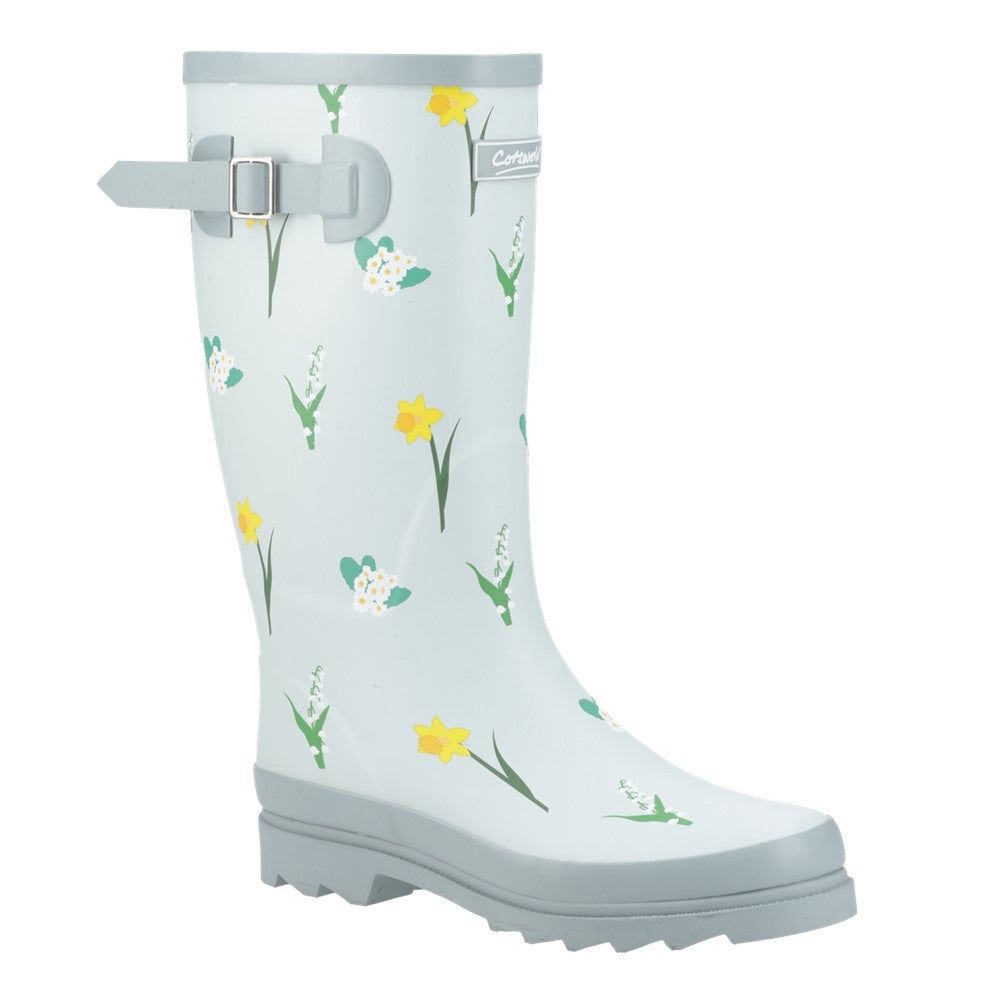Wildflower Tall Wellingtons Mint