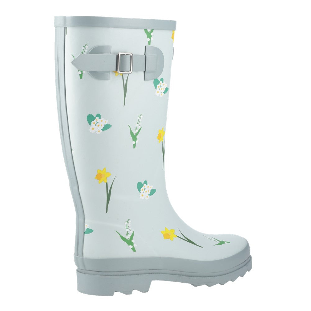 Wildflower Tall Wellingtons Mint