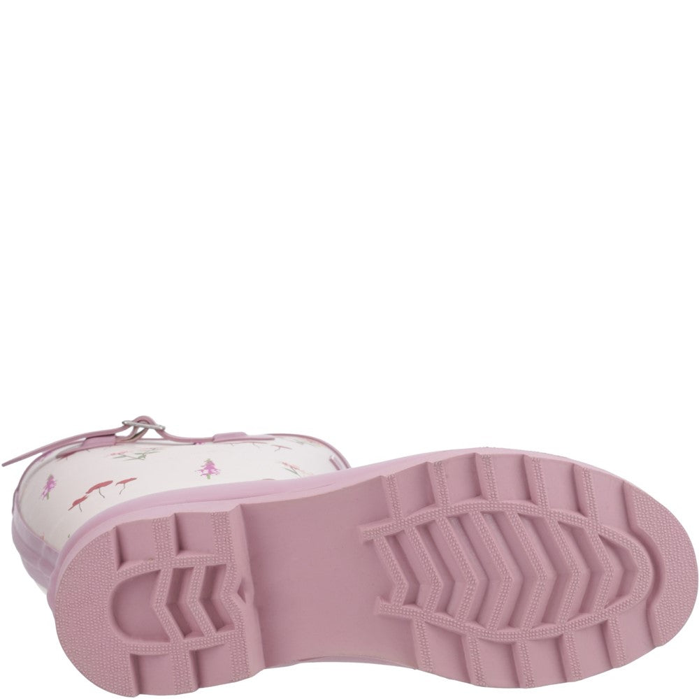Wildflower Tall Wellingtons Pink