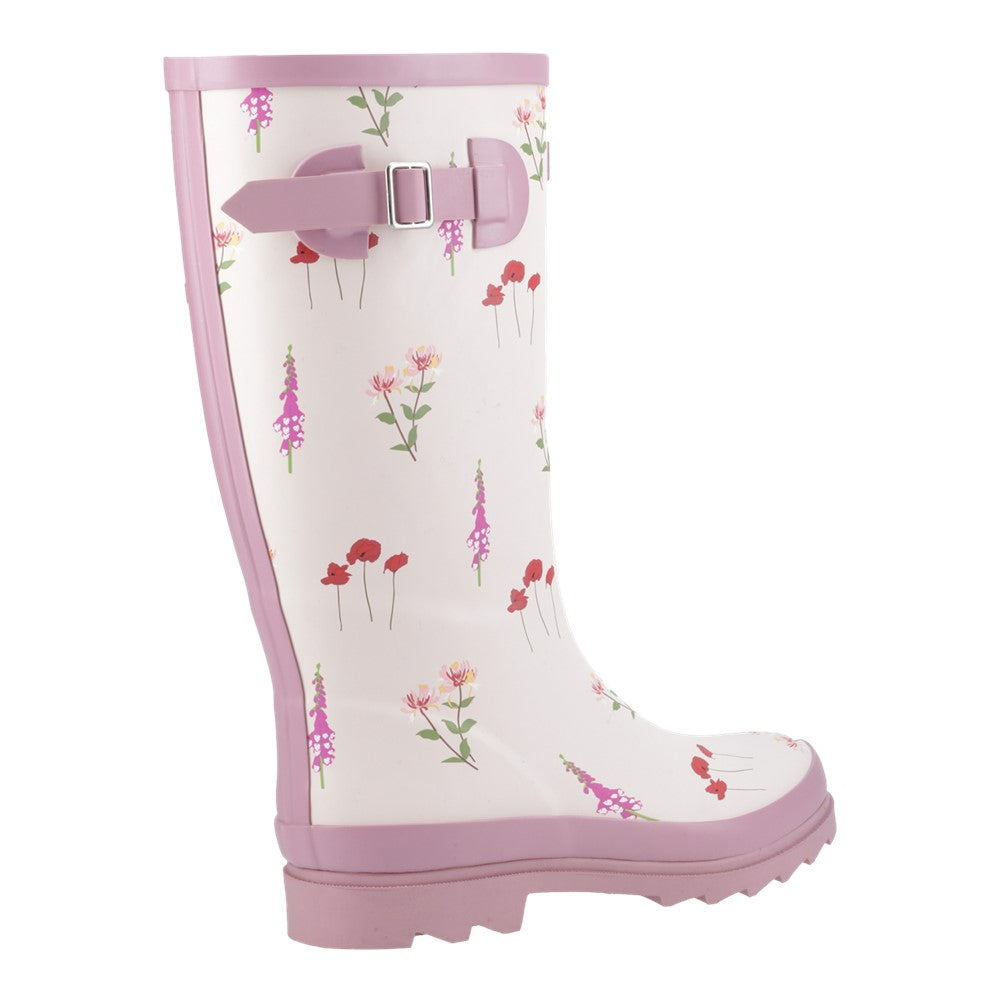 Wildflower Tall Wellingtons Pink