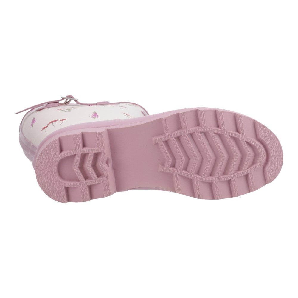 Wildflower Tall Wellingtons Pink