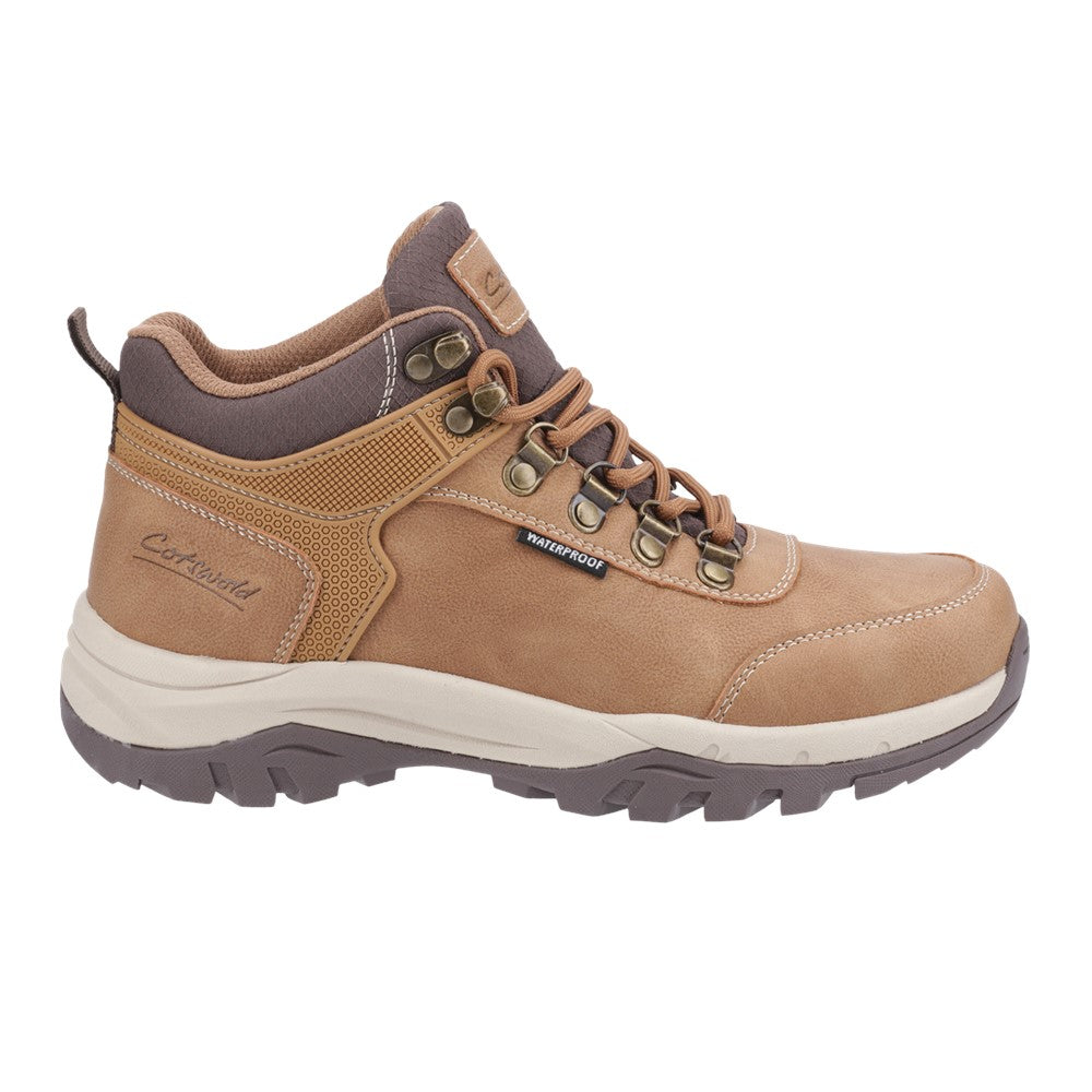 Overbury Hiking Boots Tan