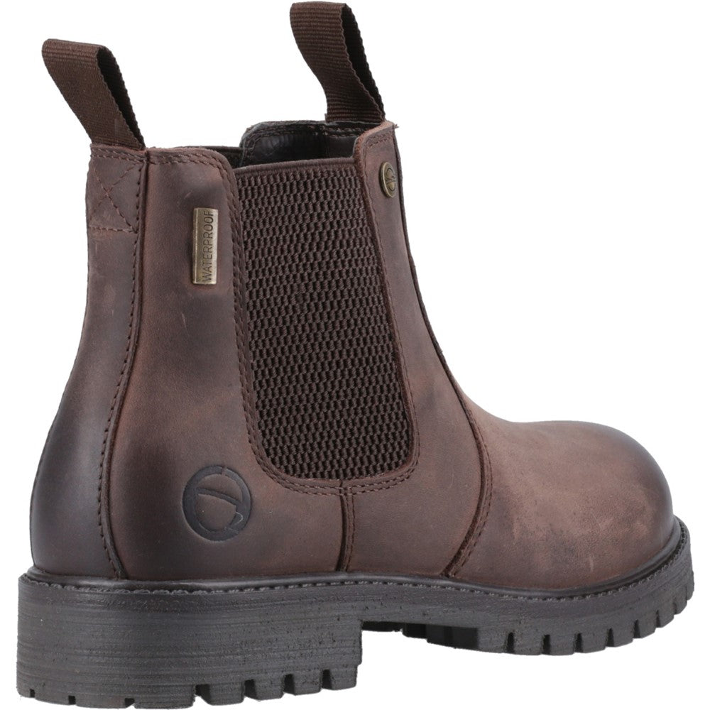Kids Aston Pull On Dealer Boots Brown