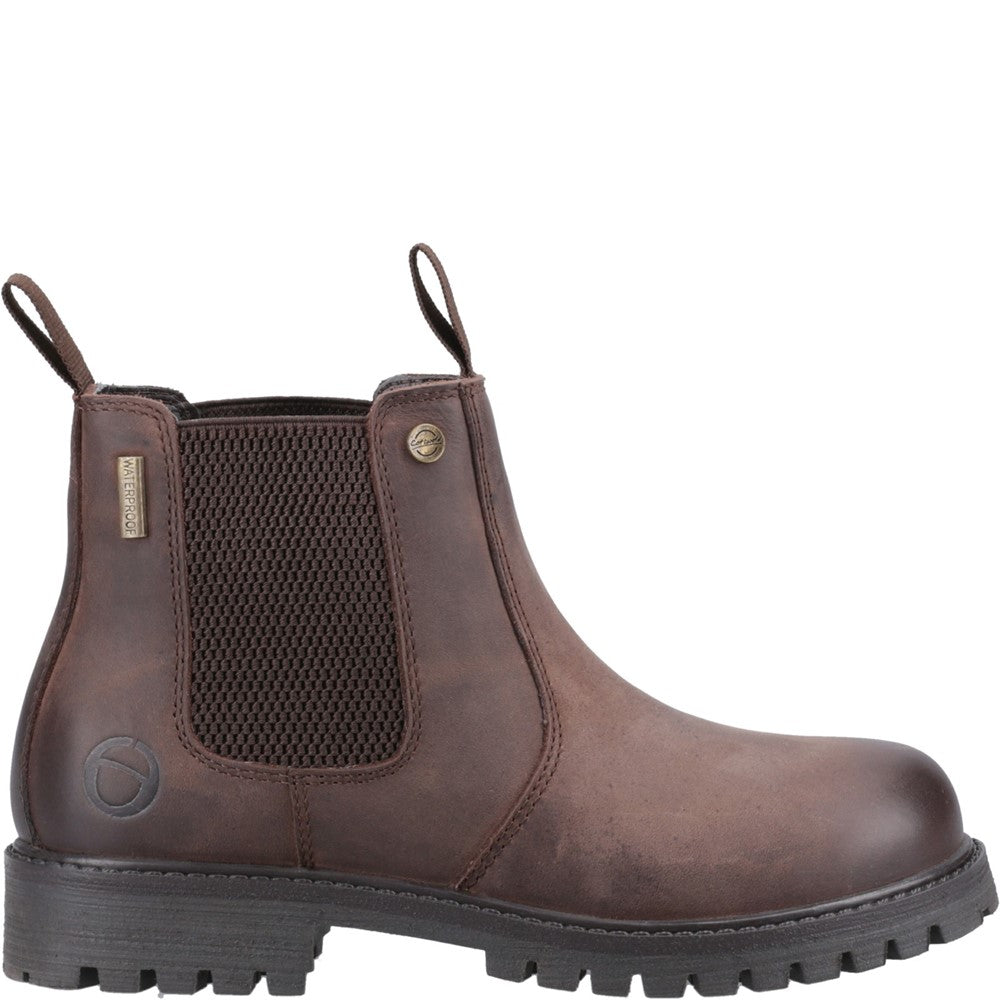 Kids Aston Pull On Dealer Boots Brown