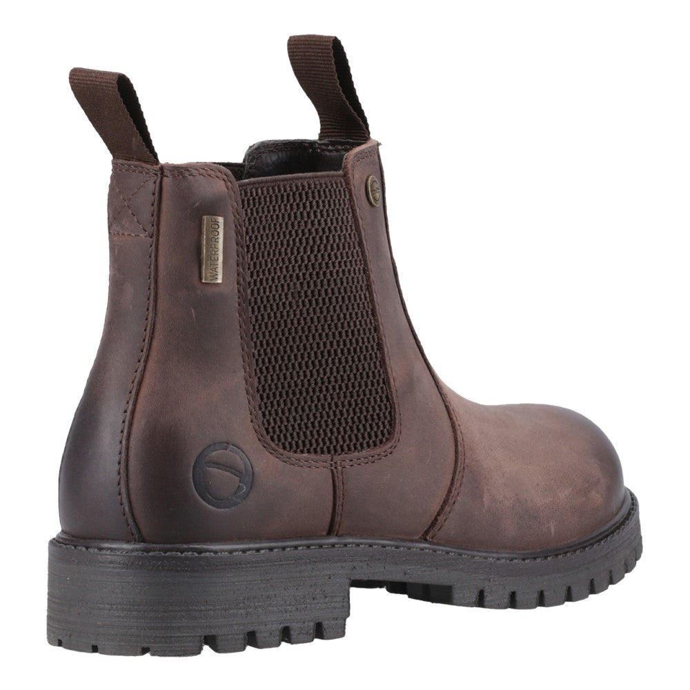 Kids Aston Pull On Dealer Boots Brown