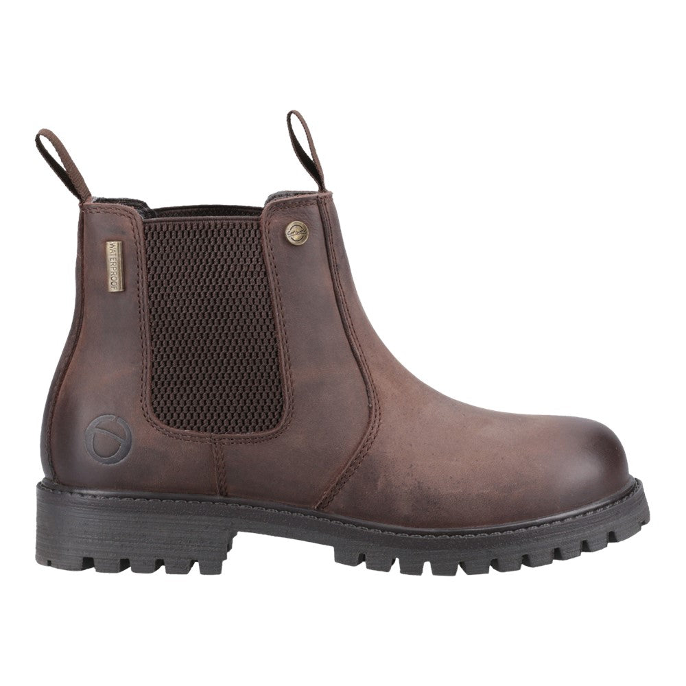 Kids Aston Pull On Dealer Boots Brown
