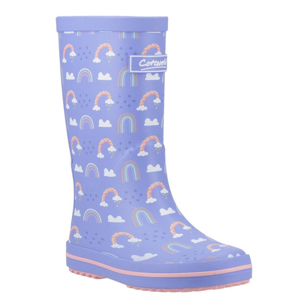 Kids Charlbury Junior Wellingtons Rainbow