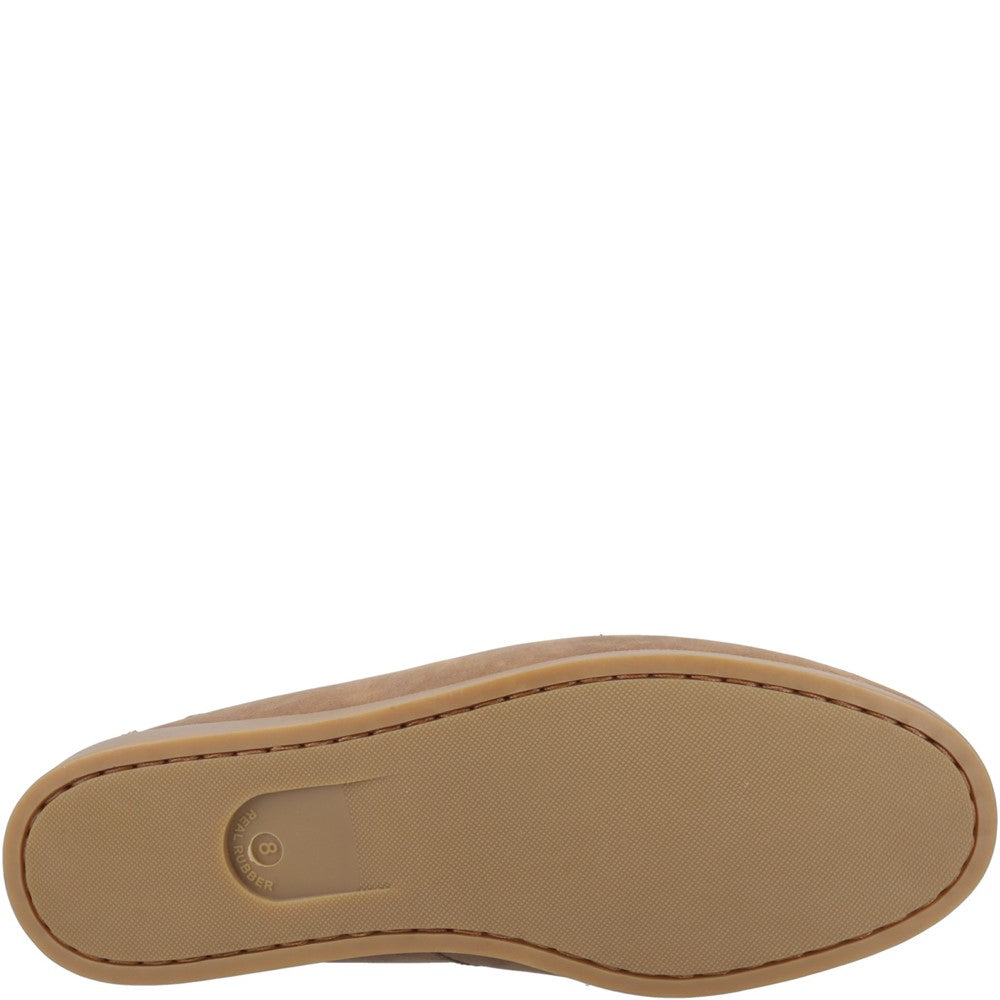 Slad boat shoes Tan
