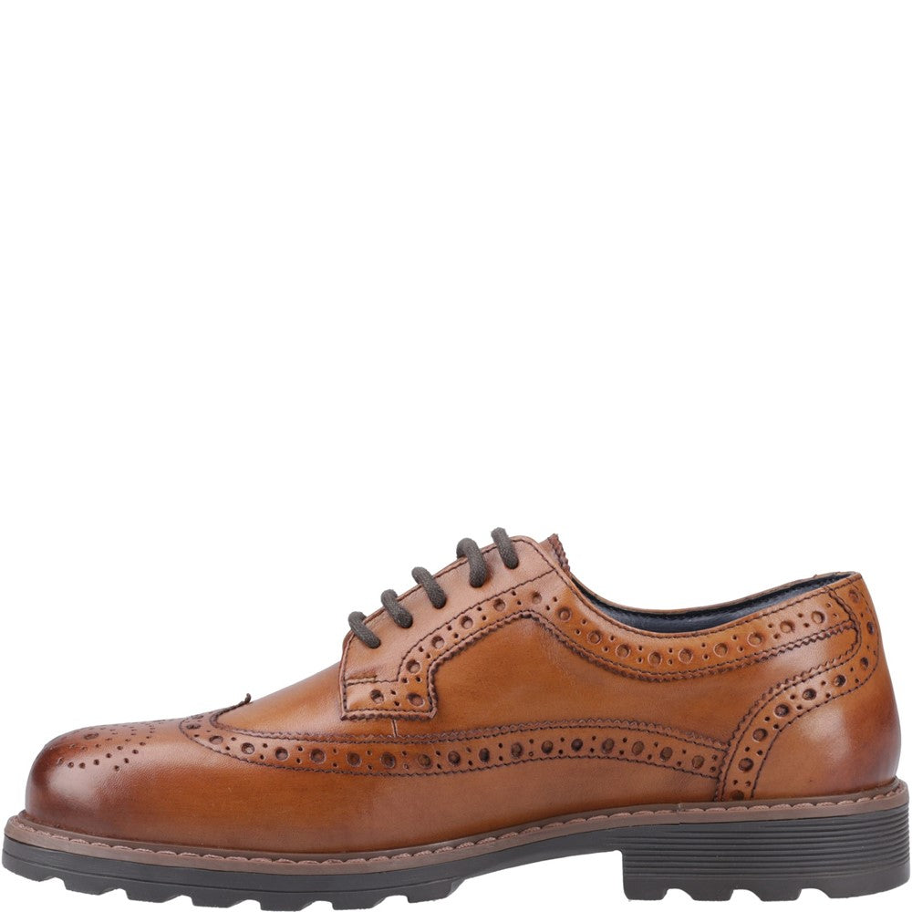 Ramsden Brogue Dress Shoes Tan
