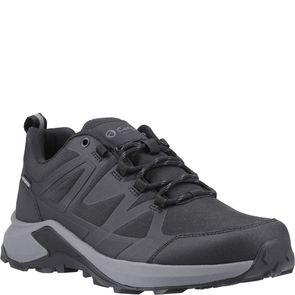 Horton Low Recycled Hiking Shoes WP Black