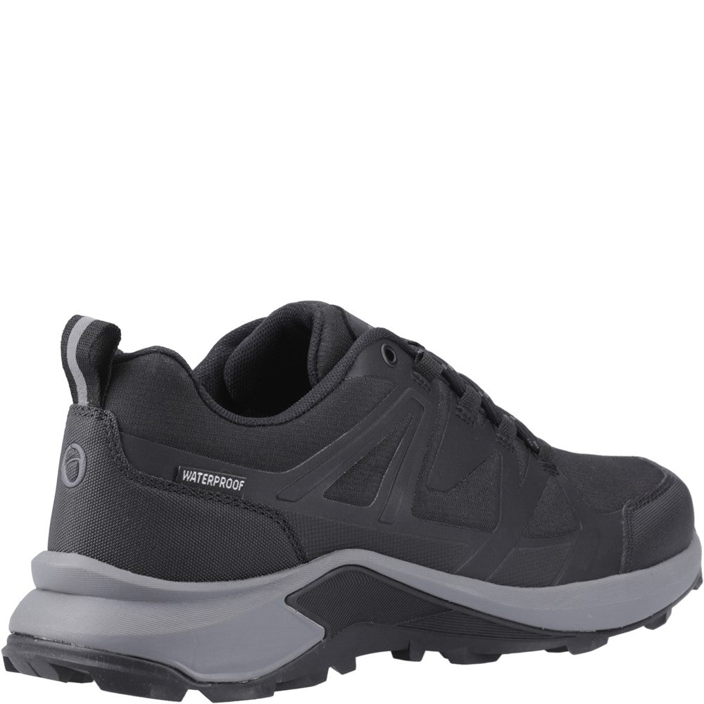 Horton Low Recycled Hiking Shoes WP Black