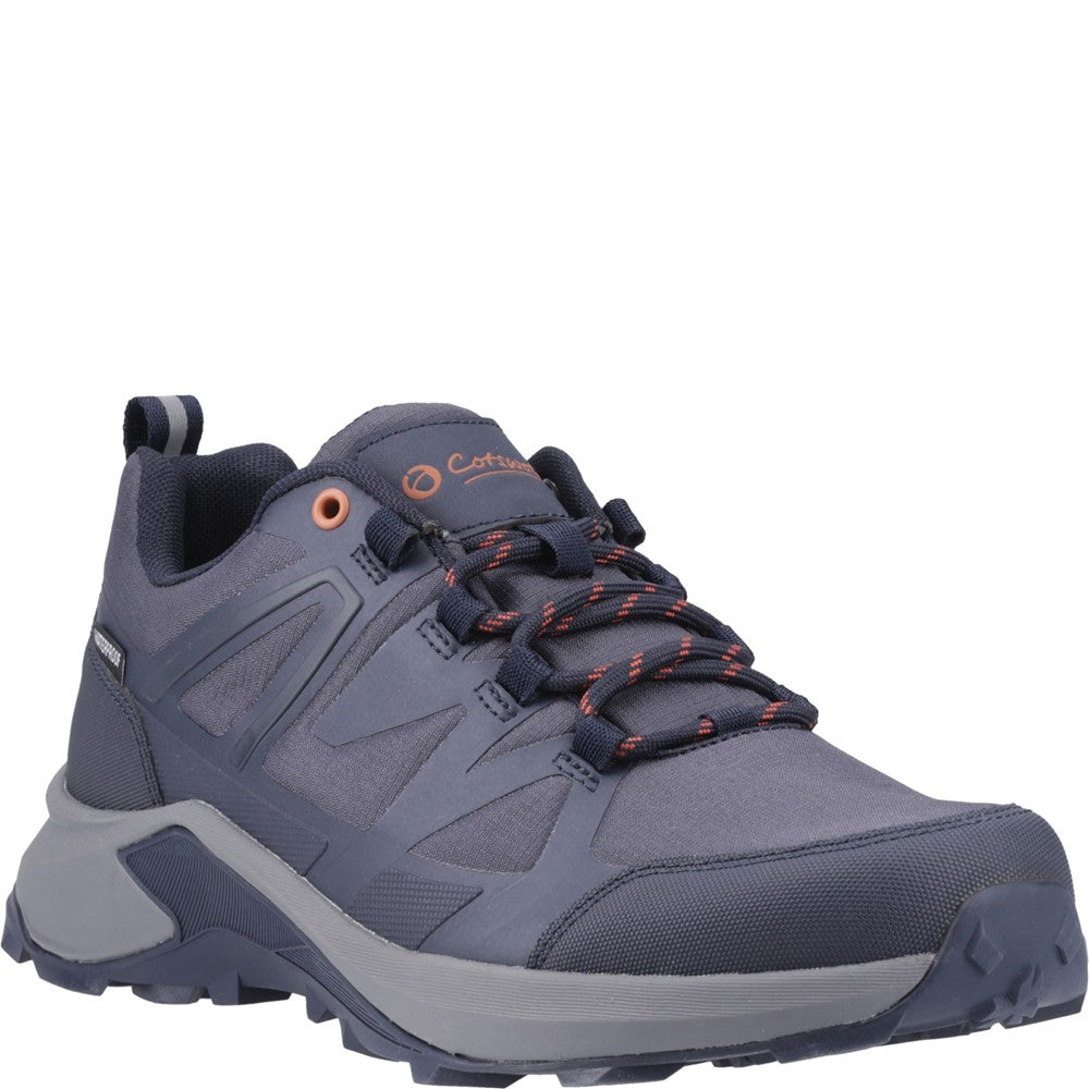 Horton Low Recycled Hiking Shoes WP Navy