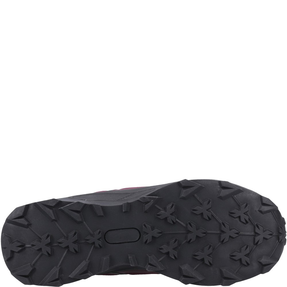 Horton Low Recycled Hiking Shoes WP Burgundy