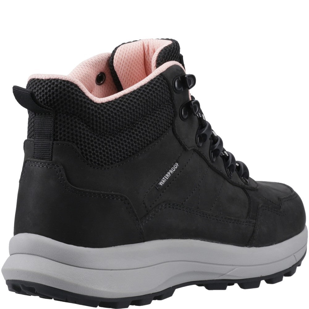 Oddington Nubuck Hiking Boots Black