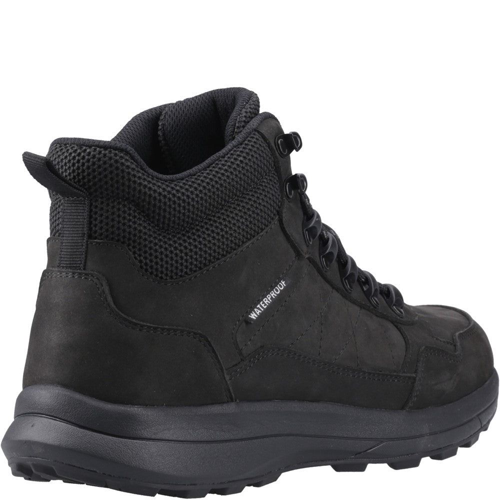 Oddington Nubuck Hiking Boots Black