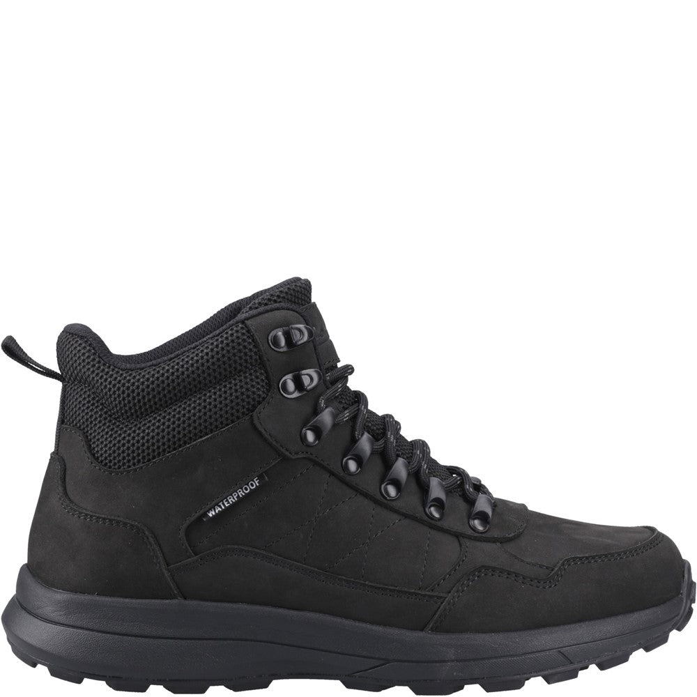 Oddington Nubuck Hiking Boots Black