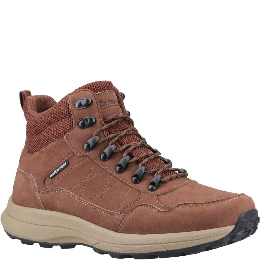 Oddington Nubuck Hiking Boots Brown