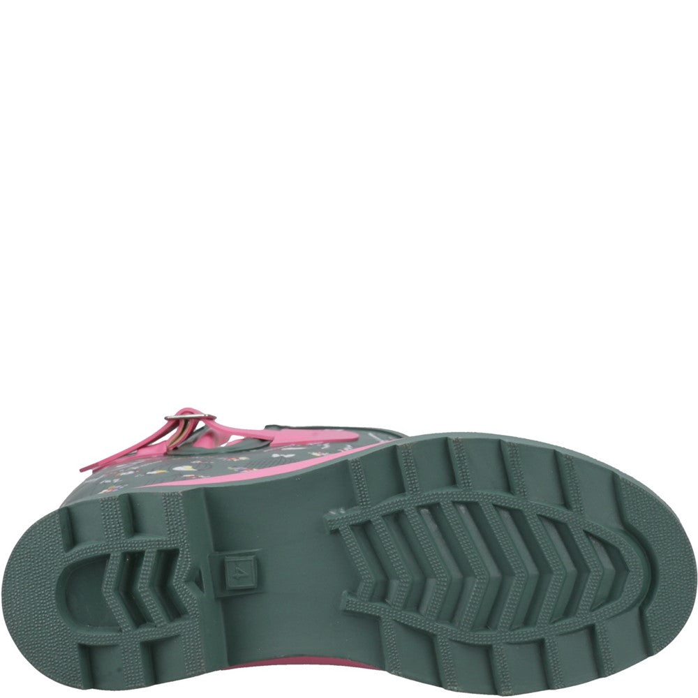 Cleeve Tall Wellingtons Green