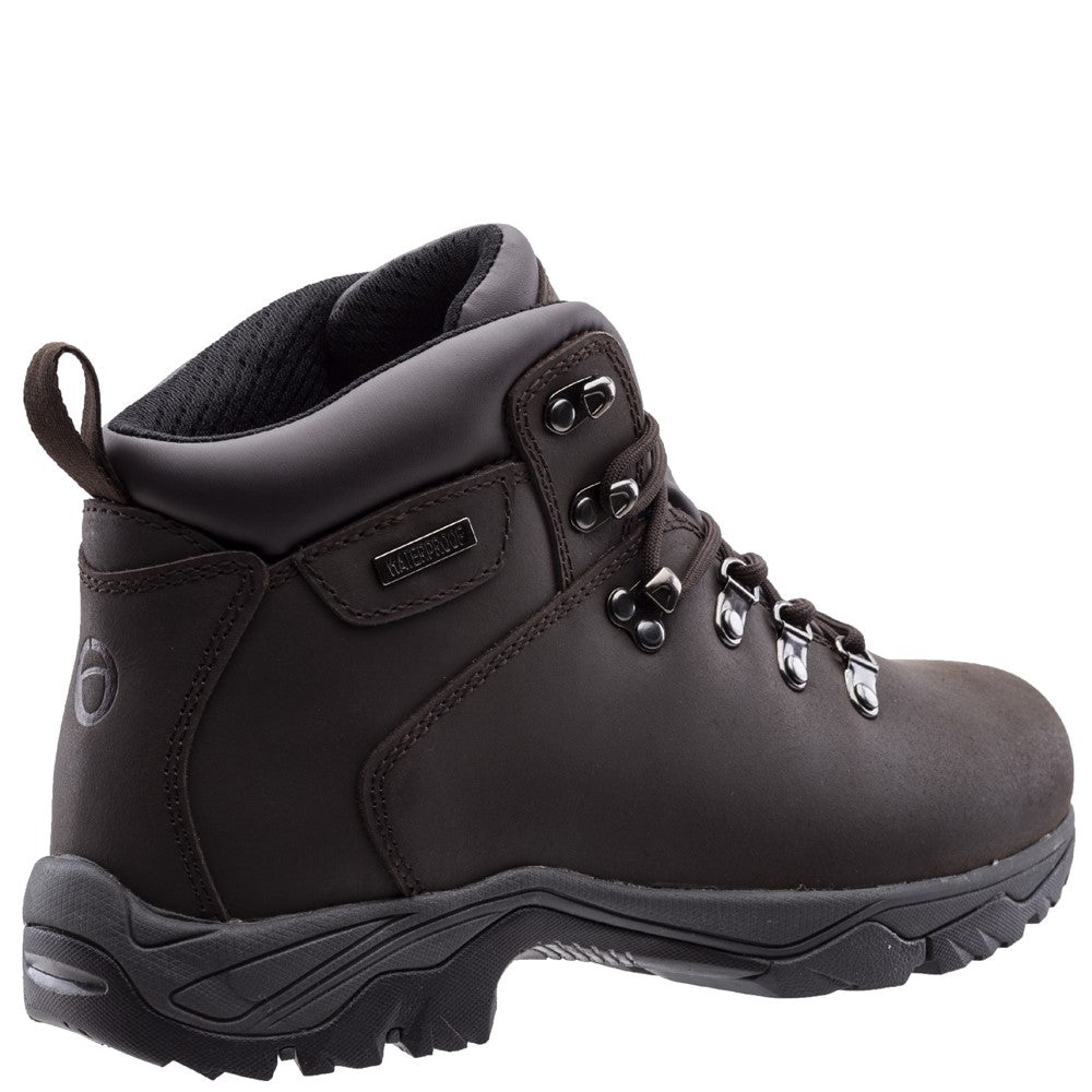 Mens Nebraska Leather Waterproof Hiker Boots Crazy Horse