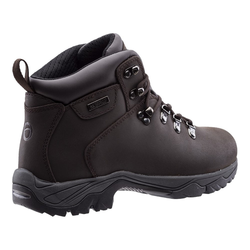 Mens Nebraska Leather Waterproof Hiker Boots Crazy Horse