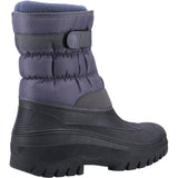 Chase Touch Fastening and Zip up Winter Boots Grey