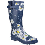 Burghley Waterproof Pull On Wellingtons Daisy