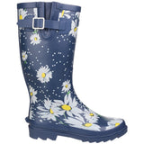 Burghley Waterproof Pull On Wellingtons Daisy