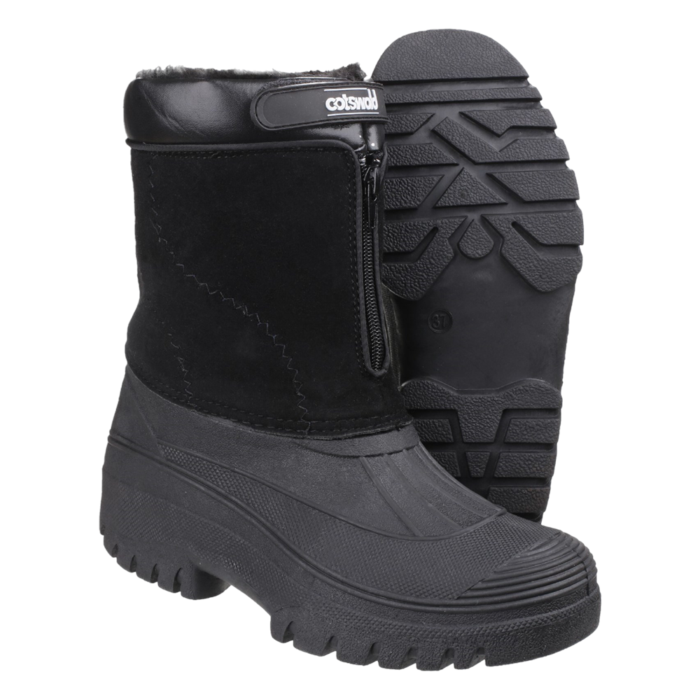 Venture Waterproof Winter Boots Black