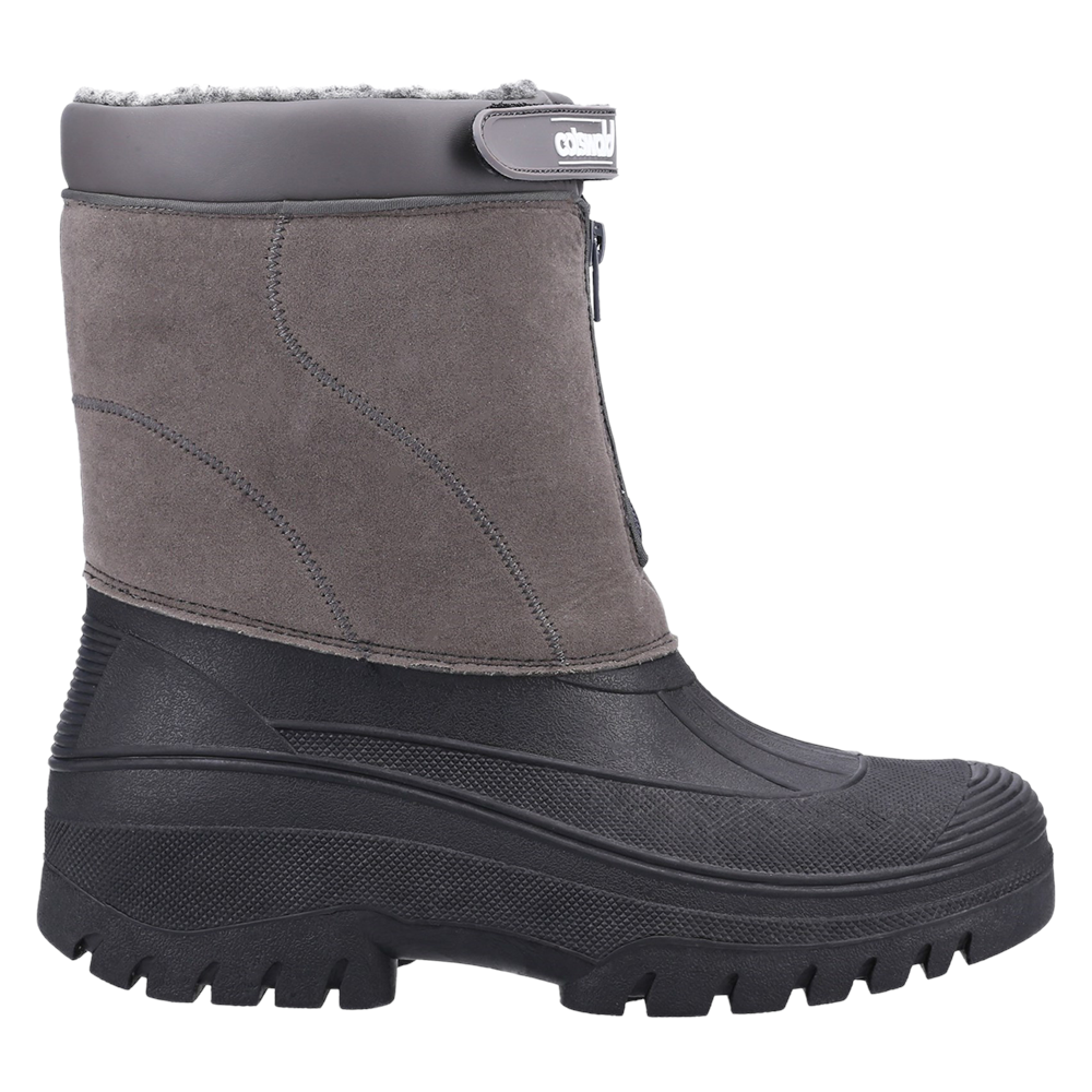 Venture Waterproof Winter Boots Grey Cotswold Shoes