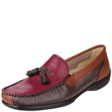 Biddlestone Loafer Shoes Chestnut/Tan/Wine
