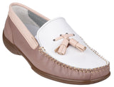 Biddlestone Loafer Shoes White/Beige/Tan