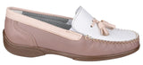 Biddlestone Loafer Shoes White/Beige/Tan