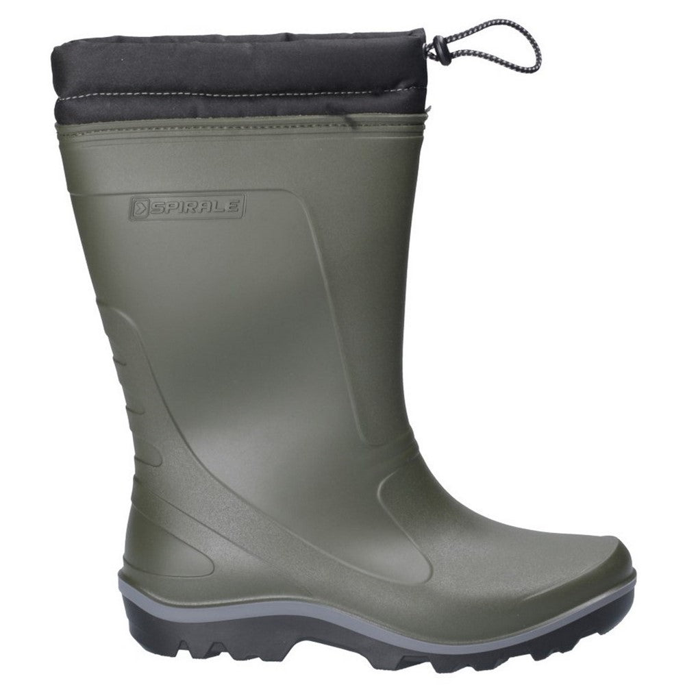 Minchinhampton Lined Wellingtons Green