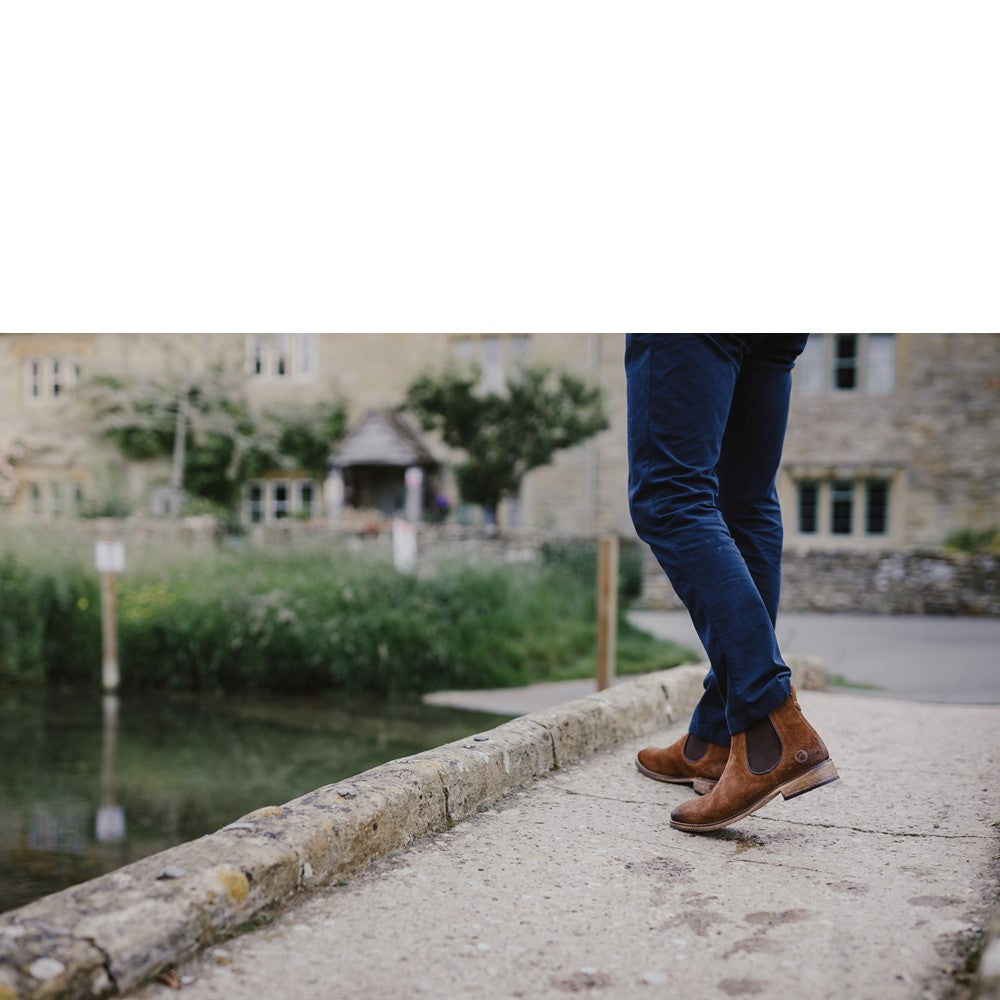 Corsham Chelsea Boots Camel