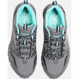 Abbeydale Low Hiking Shoes Grey/Black/Aqua
