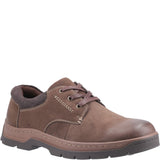Thickwood Burnished Leather Casual Shoes Brown