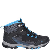 Senior Ducklington Hiking Waterproof Boots Black/Blue
