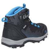 Junior Ducklington Touch Fastening Hiking Waterproof Boots Black/Blue