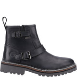 Combe Zip Ankle Boots Black