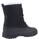 Snowfall Waterproof Winter Boots Black