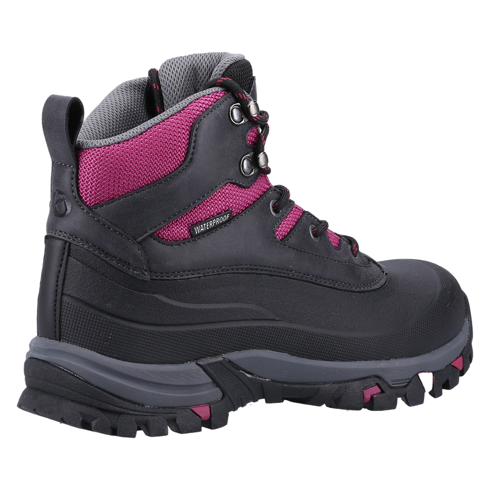 Calmsden Hiking Boots Grey Berry Cotswold Shoes